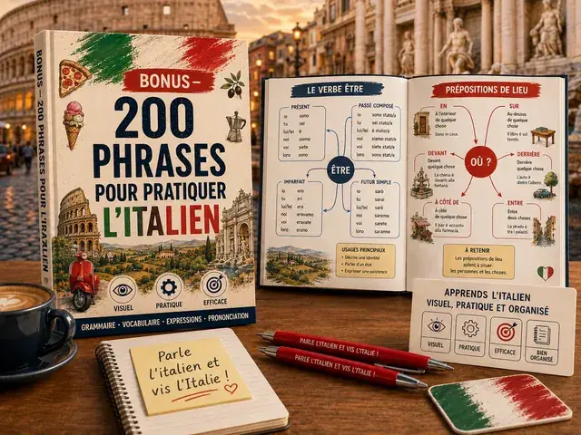 200 Phrases pour t'Entraîner en Italien