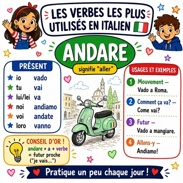 Carte mentale : verbe AVERE